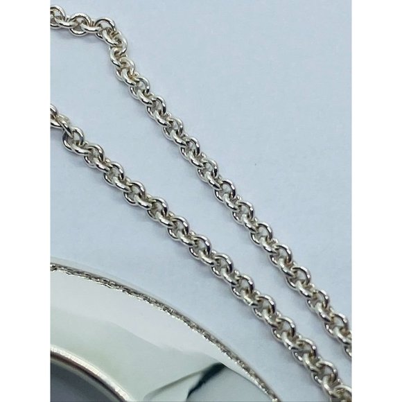 Tiffany & Co Frank Ghery Morph Necklace 1.5" by 1.25" 16" - Picture 6 of 10